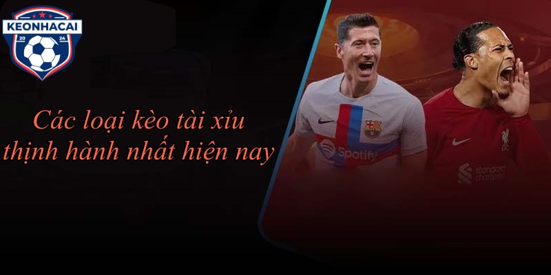 Các loại kèo tài xỉu thịnh hành nhất hiện nay